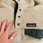 Thumbnail for Fleece Patagonia synchilla grise et verte