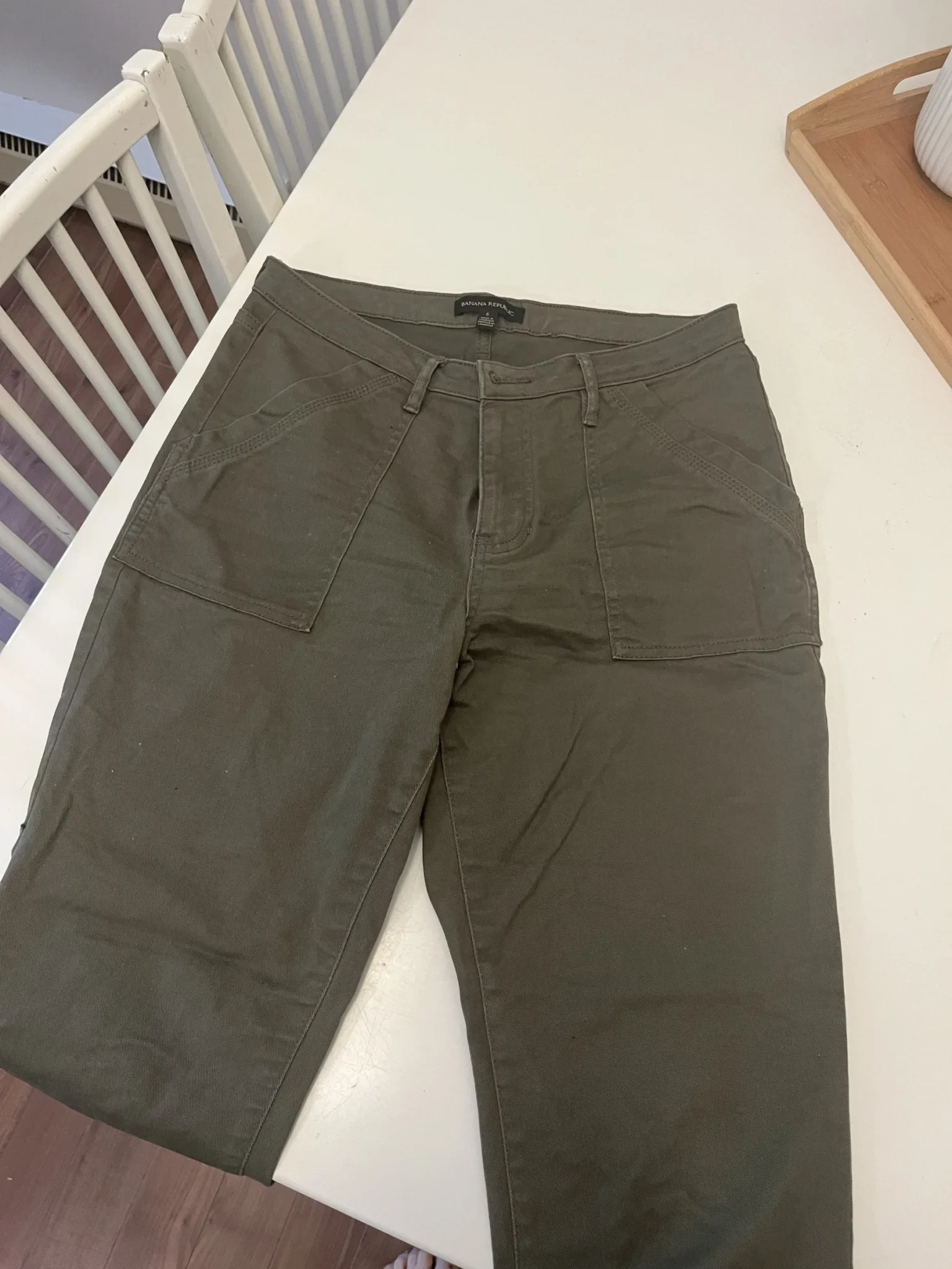 Image for Pantalons Kaki banana republic