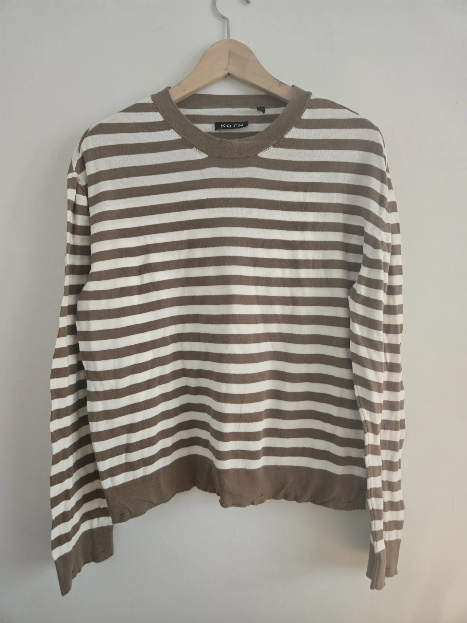 Image for Kotn pull ligné en coton égyptien