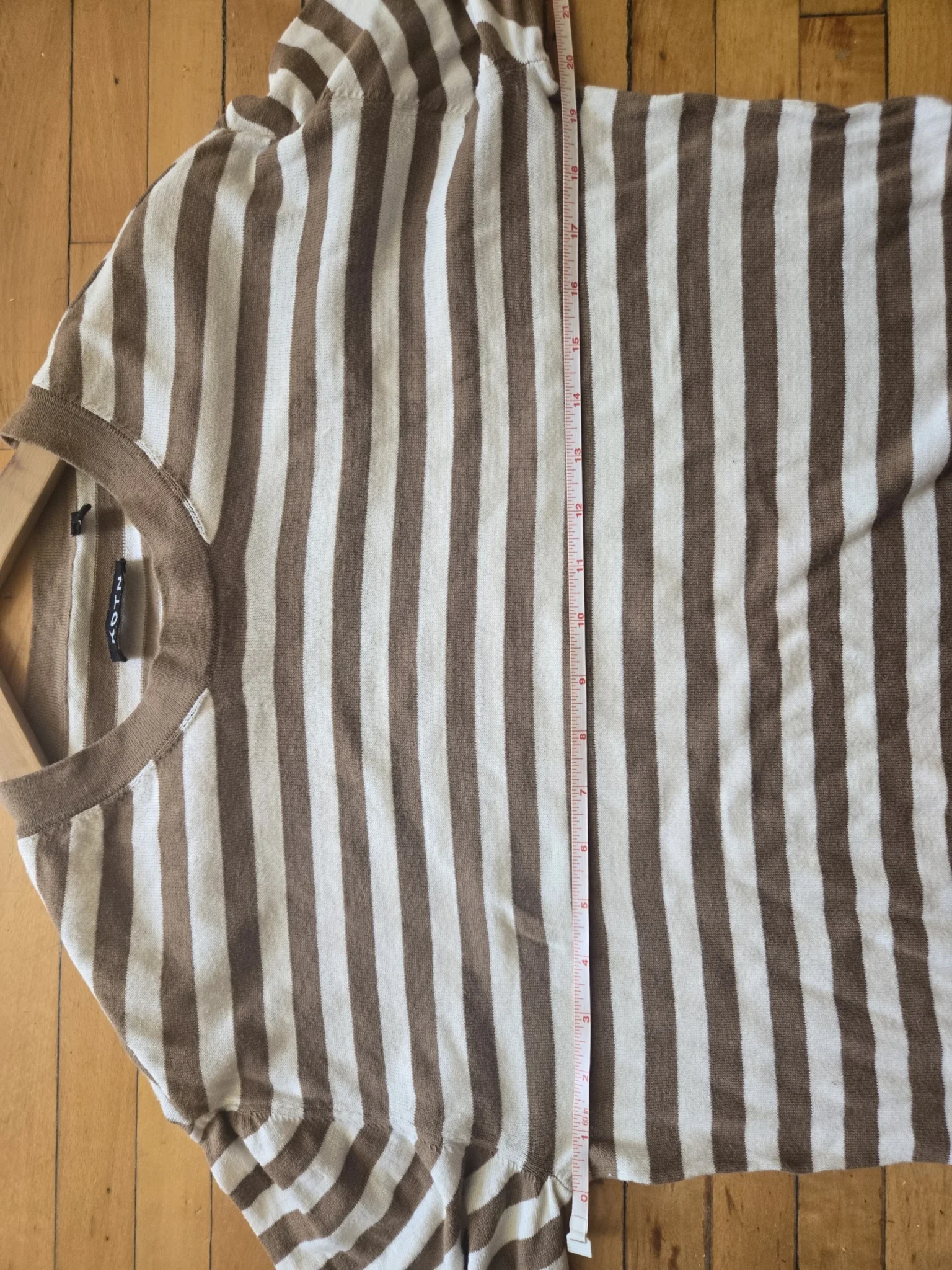 Image for Kotn pull ligné en coton égyptien
