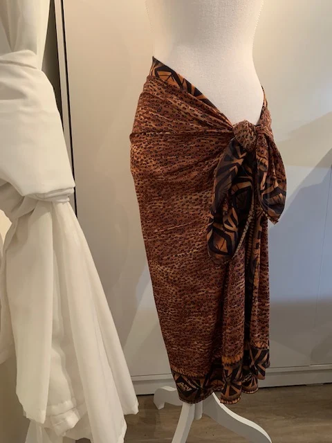 Image for Aztec leopard sarong