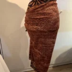 Thumbnail for Aztec leopard sarong