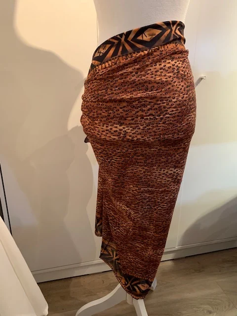 Image for Aztec leopard sarong