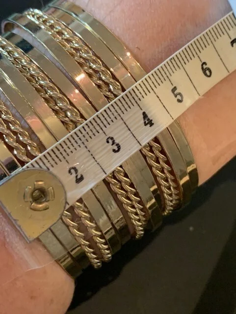 Image for Bracelet Manchette doré