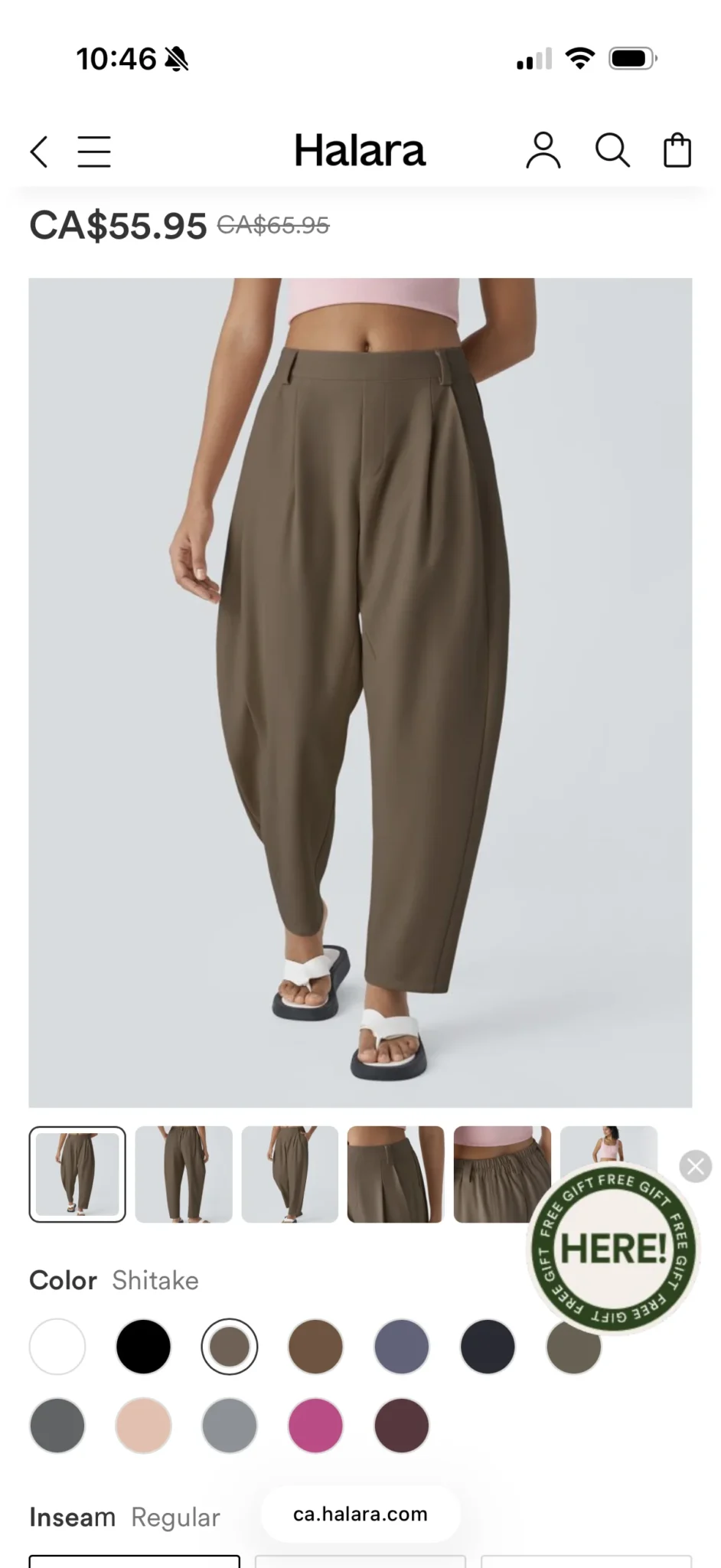Featured image for Pantalons Ballon Halara