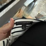 Thumbnail for Robe à rayure blanche et noir