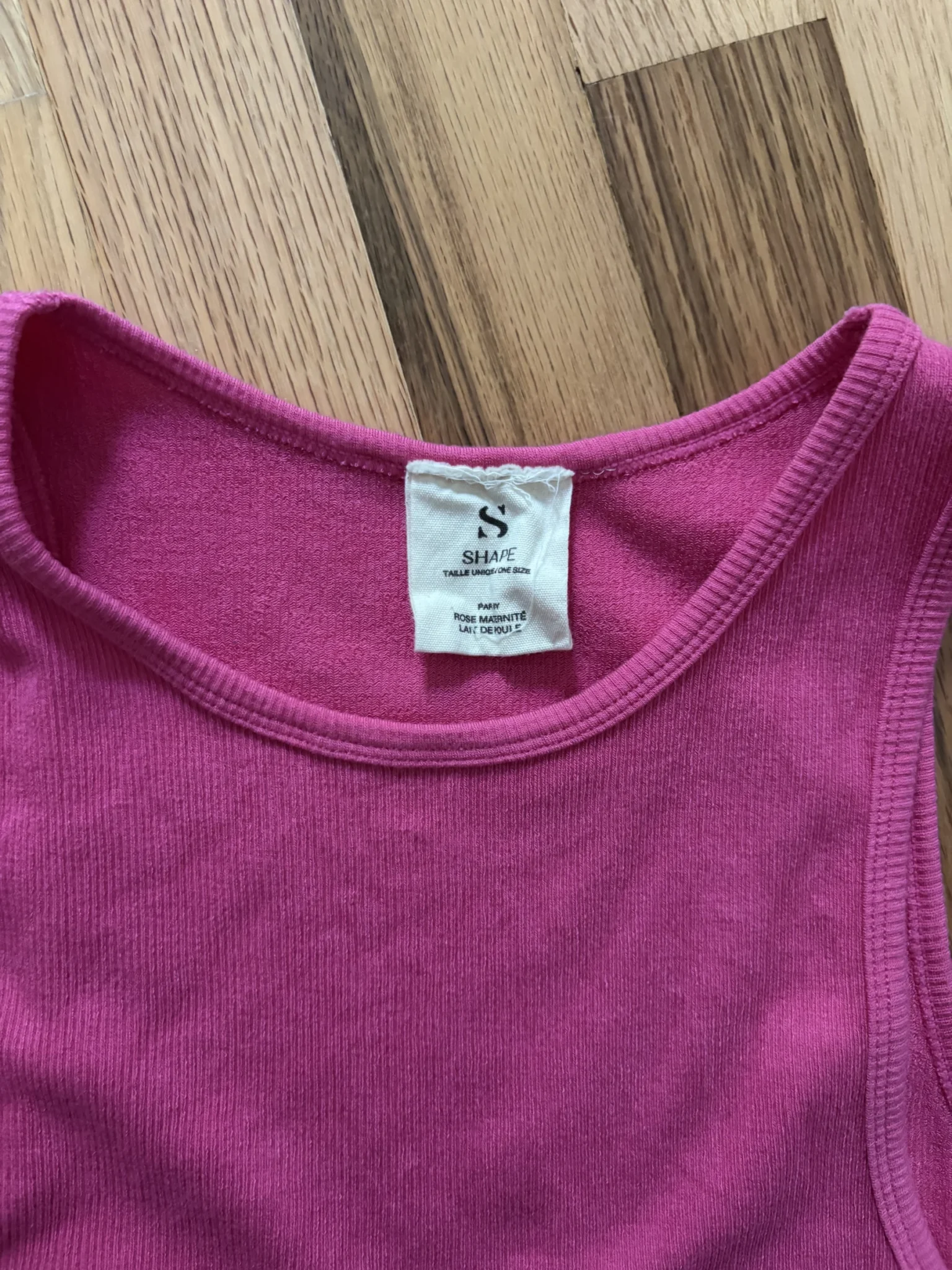Image for NEUVE - Camisole Rose Maternité