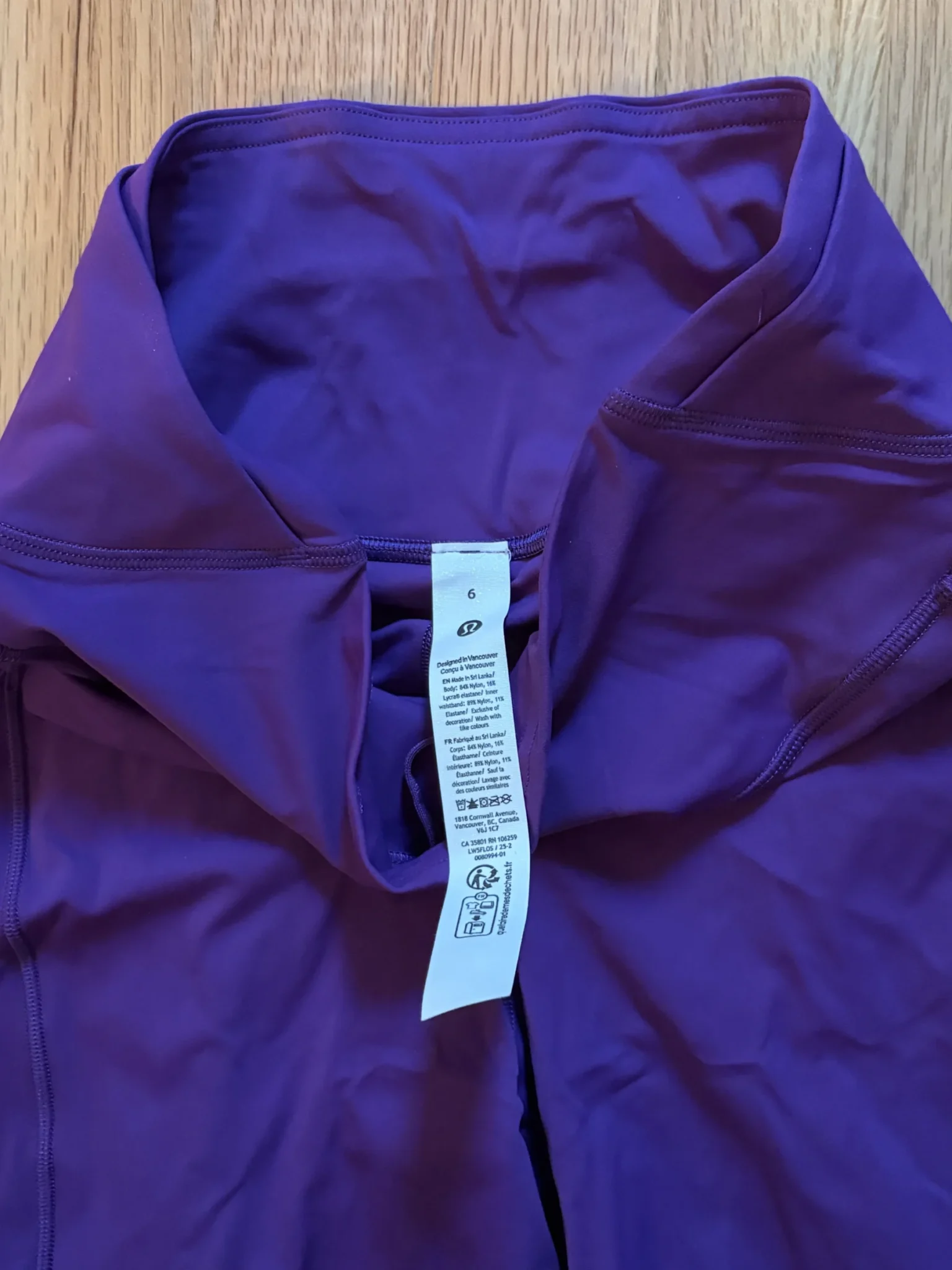 Image for Legging Lululemon 6