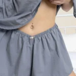 Thumbnail for Nuisette babydoll et shorts