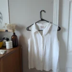 Featured thumbnail for Blouse vintage à col