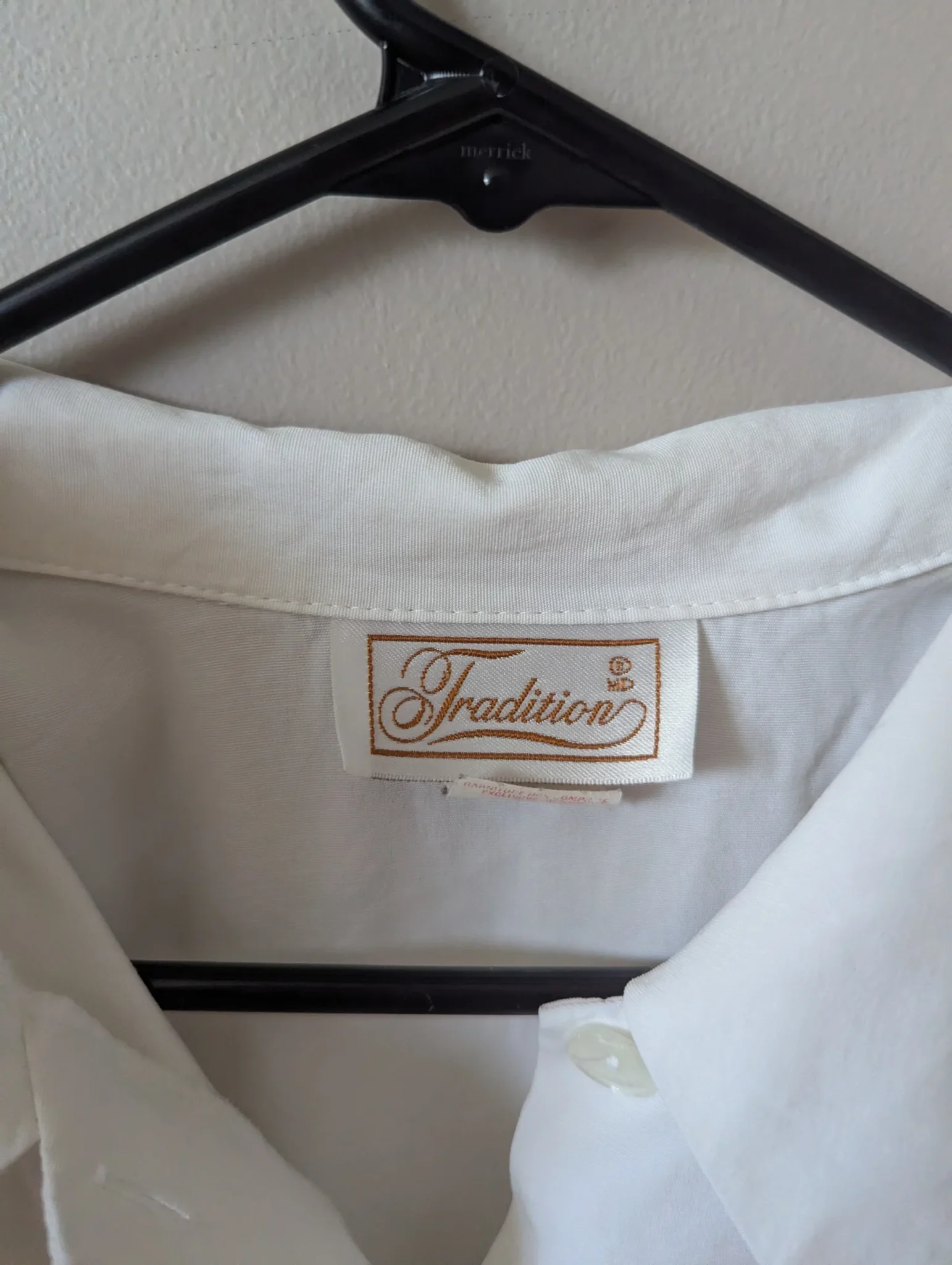Image for Blouse vintage à col