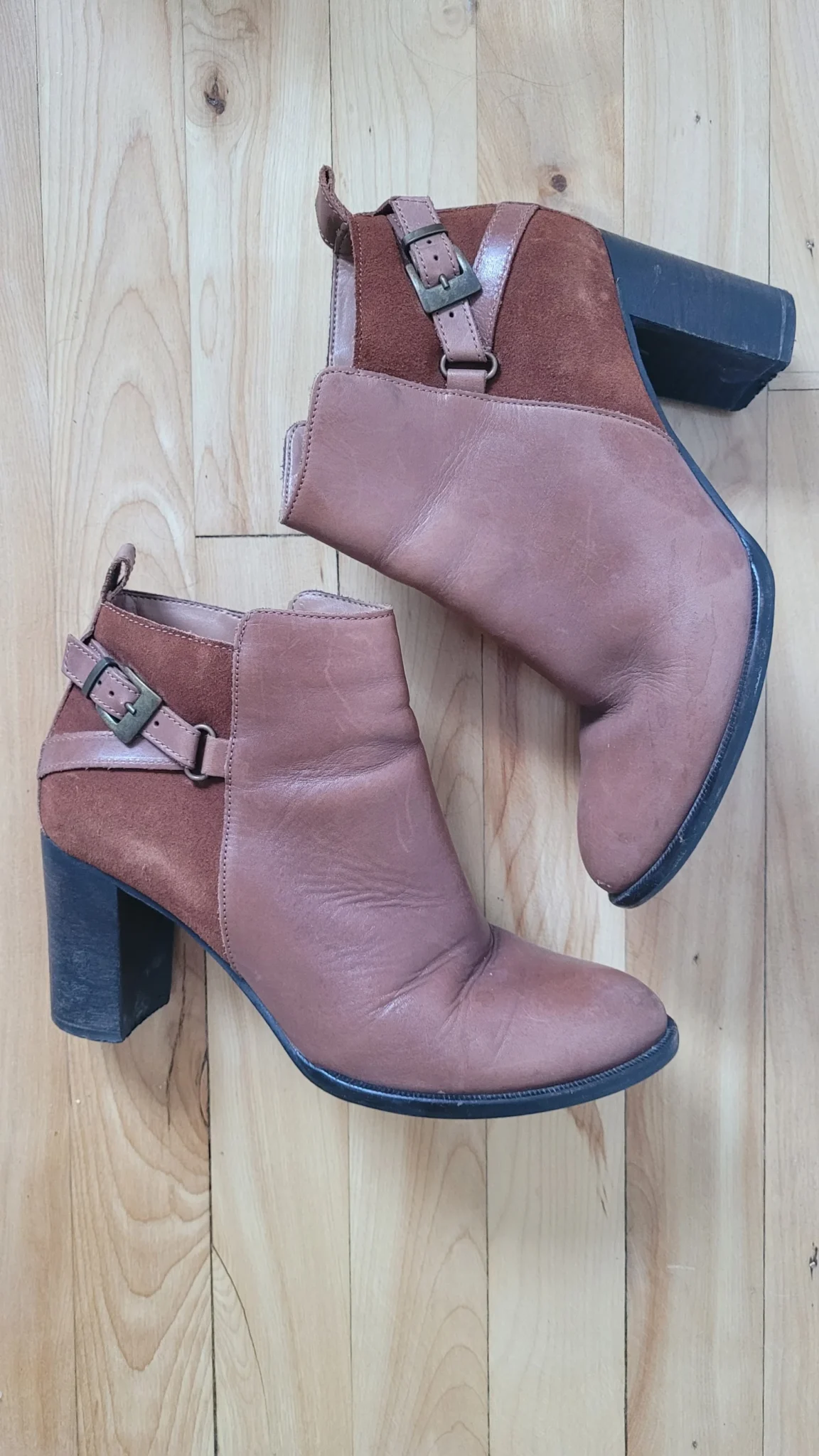 Image for Bottines Éram à talon - Marron