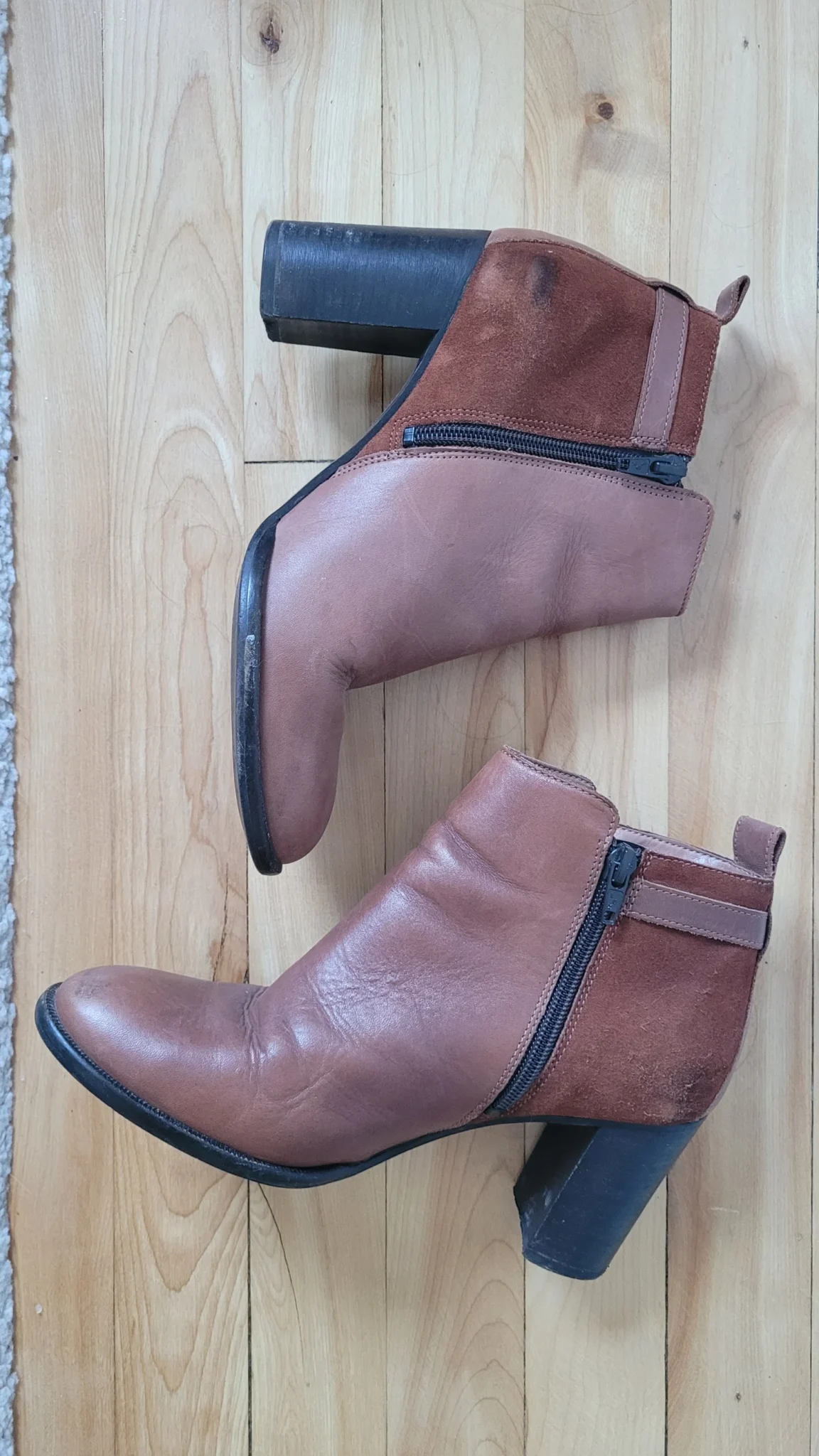 Image for Bottines Éram à talon - Marron