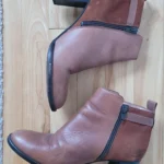 Thumbnail for Bottines Éram à talon - Marron