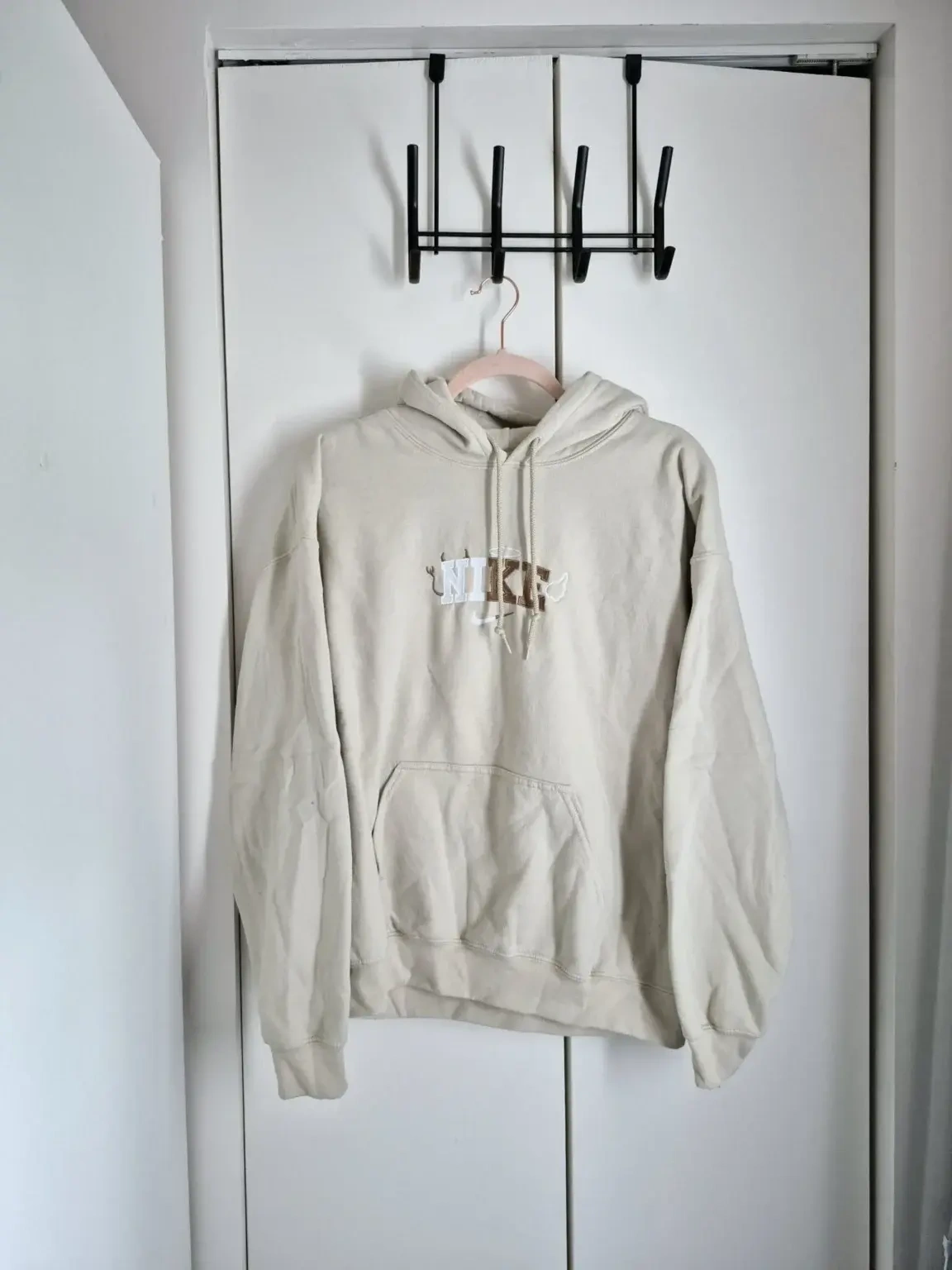 Hoodie Nike beige Large Nike seconde main