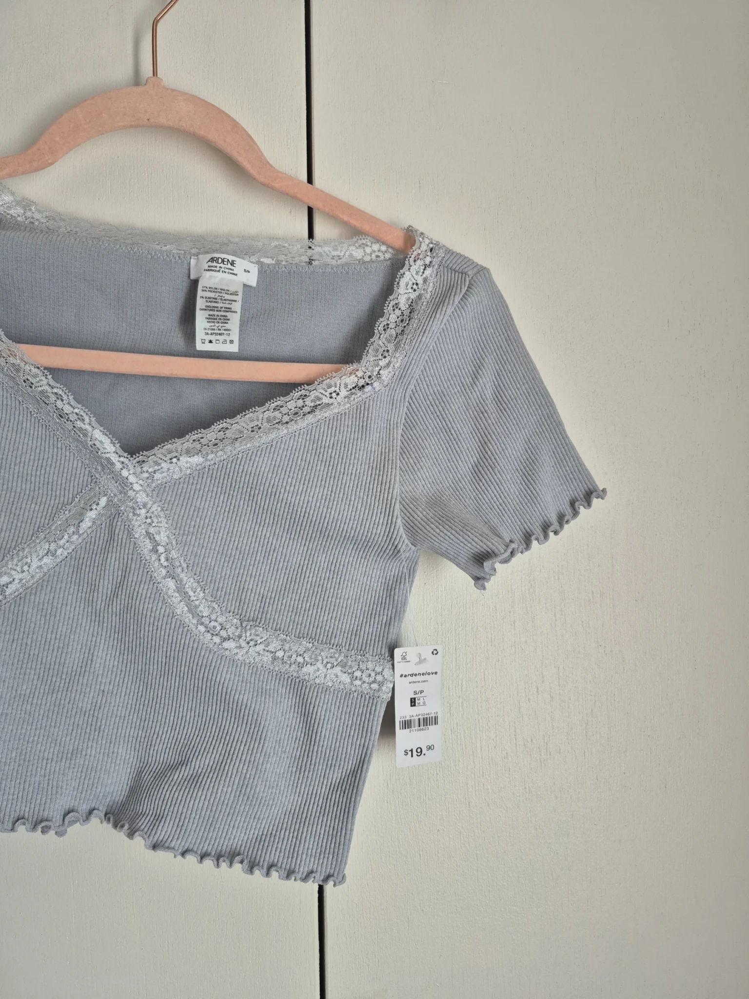 Image for Chandail gris Ardene Small