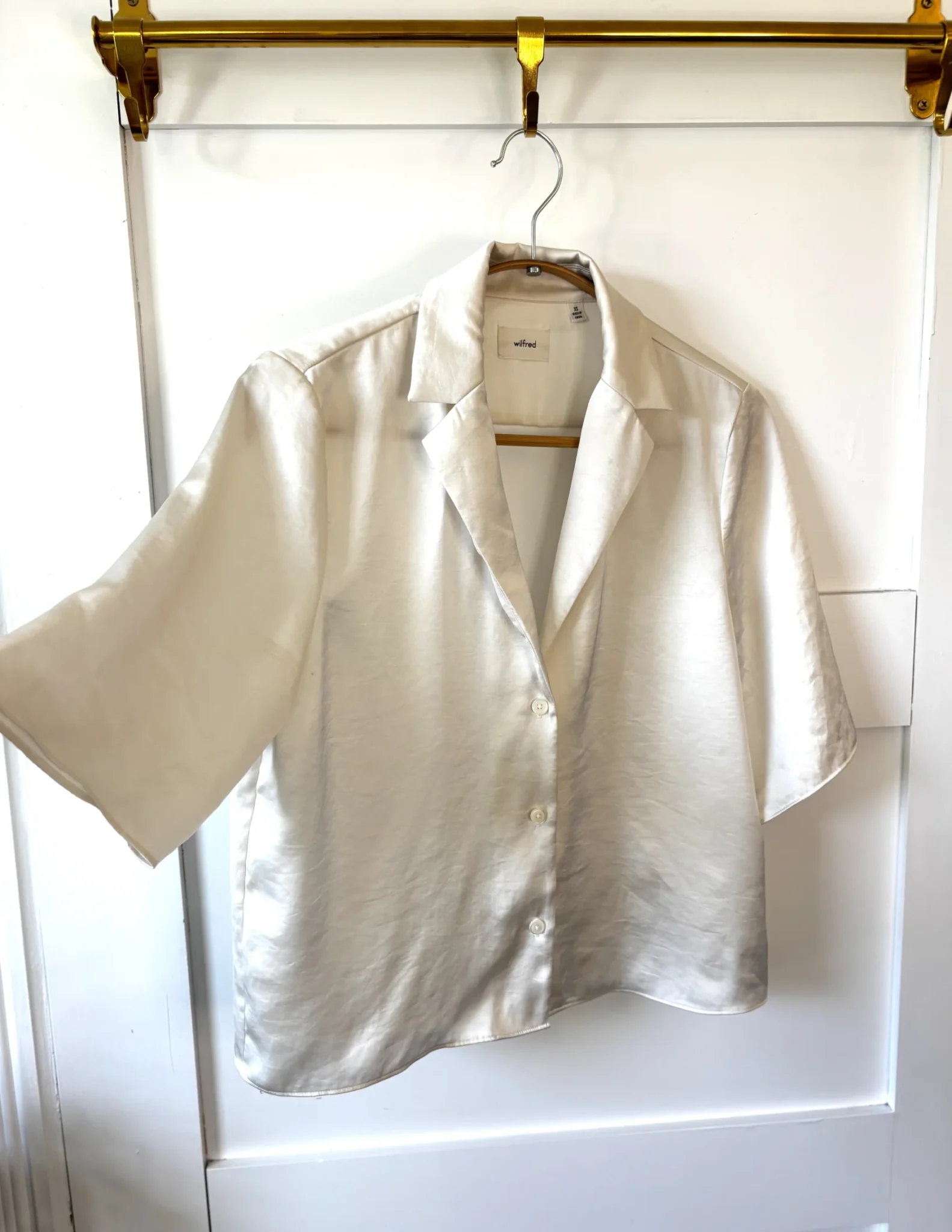 Image for ♥️Blouse en satin WILFRED