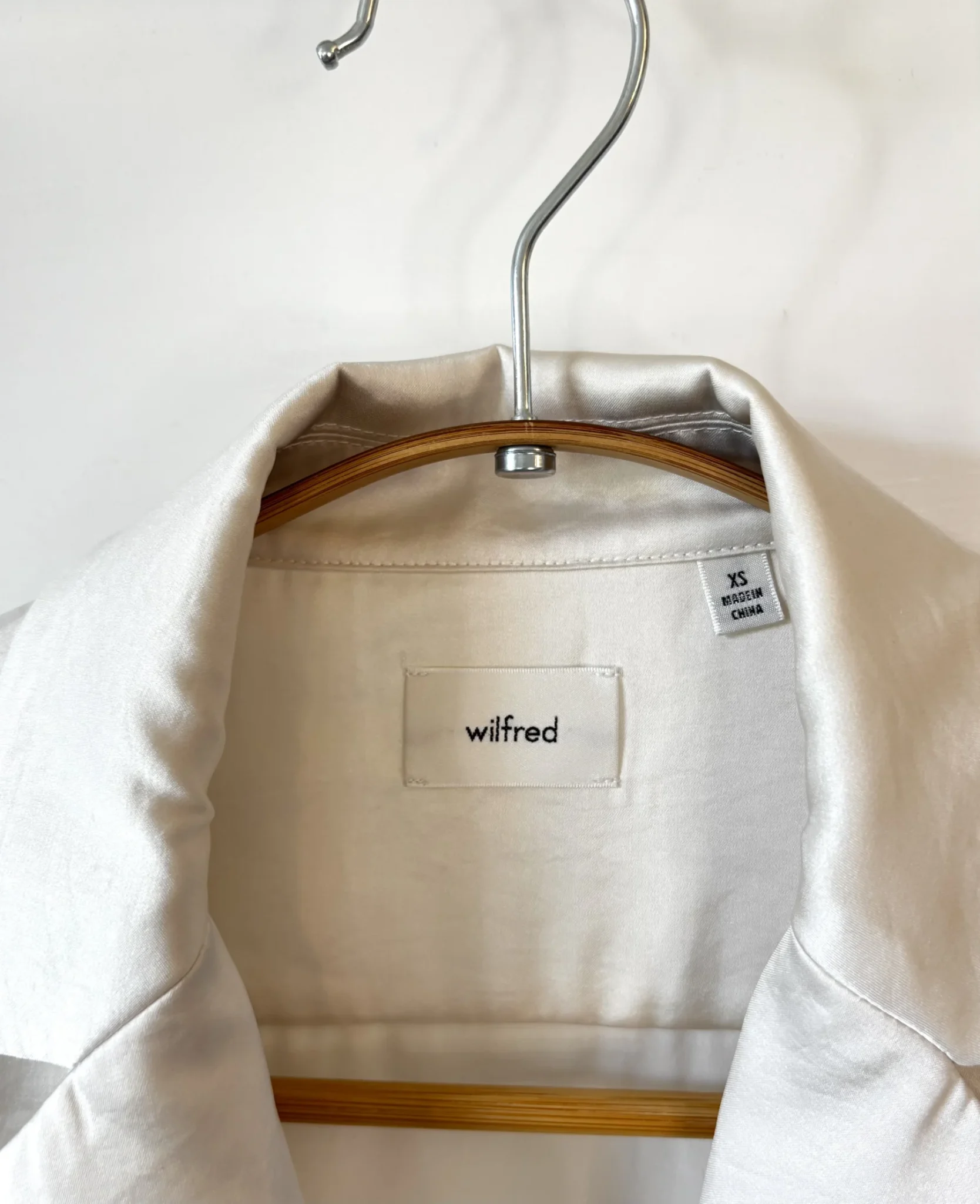 Image for ♥️Blouse en satin WILFRED