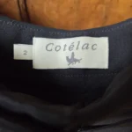 Thumbnail for Côtélac-Magnifique jupe plissée noire