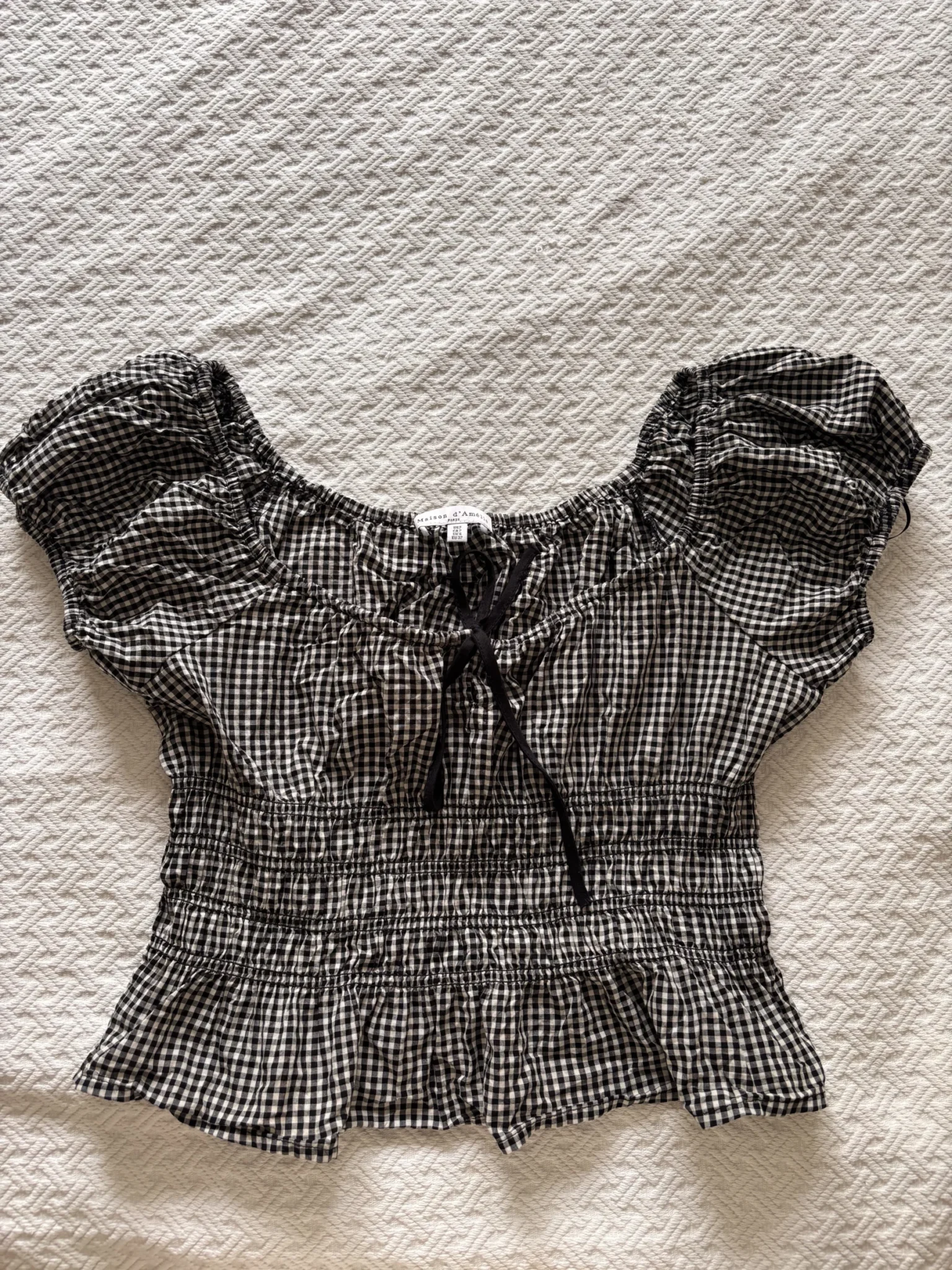 Image for Top gingham