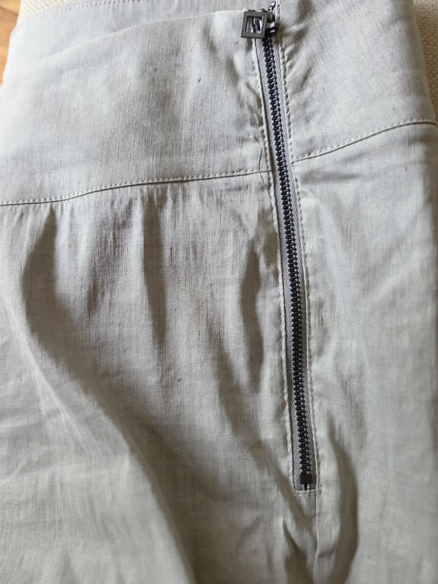 Image for Superbe pantalon cigarette Sarah Pacini 73% Lin