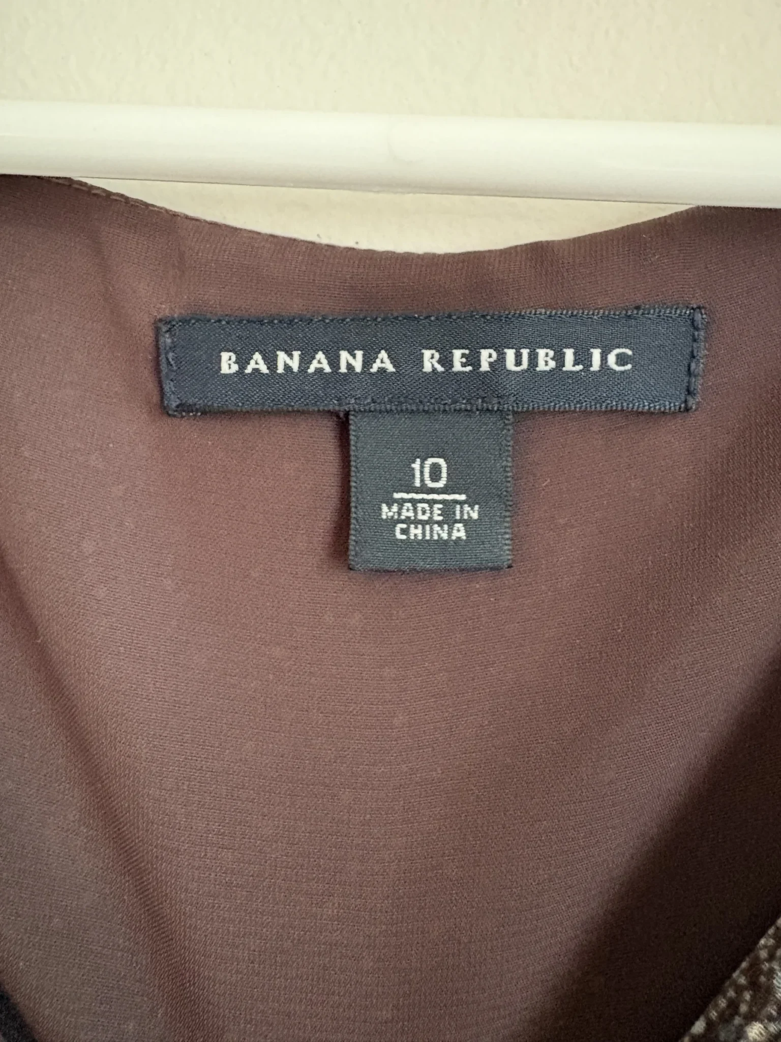 Image for Robe en soie Banana Republic