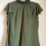 Featured thumbnail for Blouse manches courtes à pois