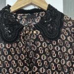 Thumbnail for Robe à manches longues à motifs