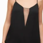 Featured thumbnail for Camisole à décolleté transparent