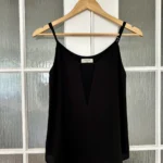 Thumbnail for Camisole à décolleté transparent