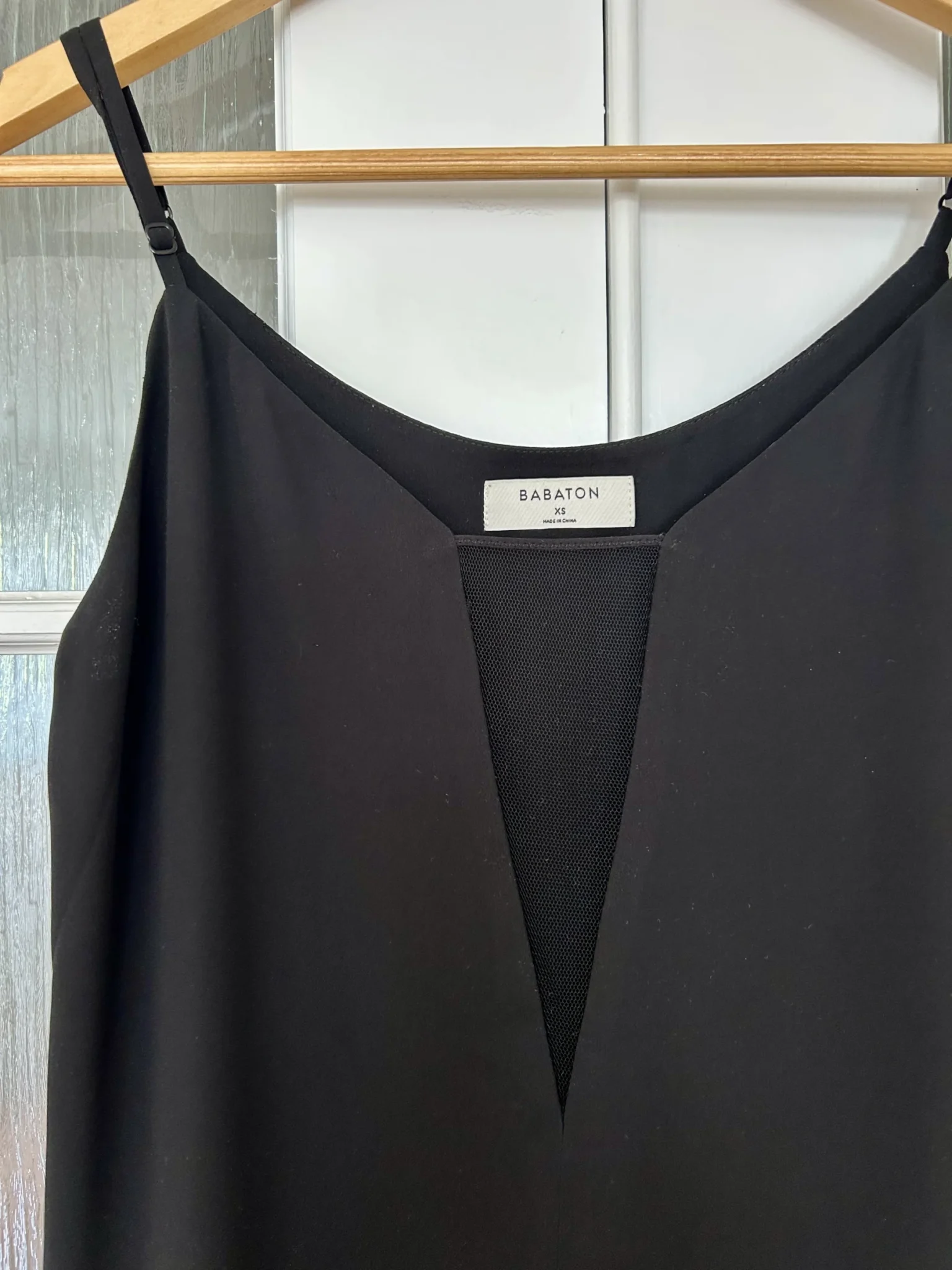 Image for Camisole à décolleté transparent