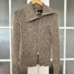 Featured thumbnail for Veste à double zip 100% mérinos