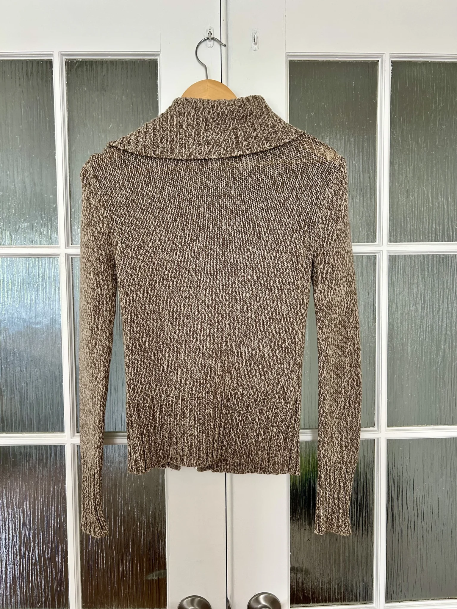 Image for Veste à double zip 100% mérinos