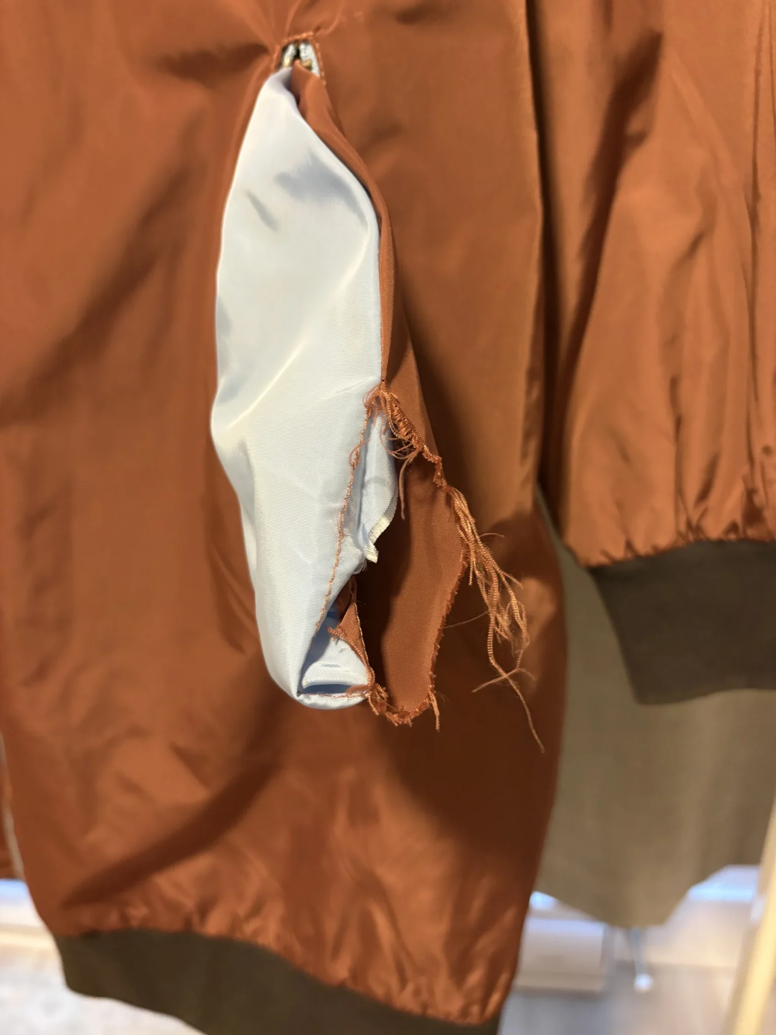 Image for Windbreaker style coat