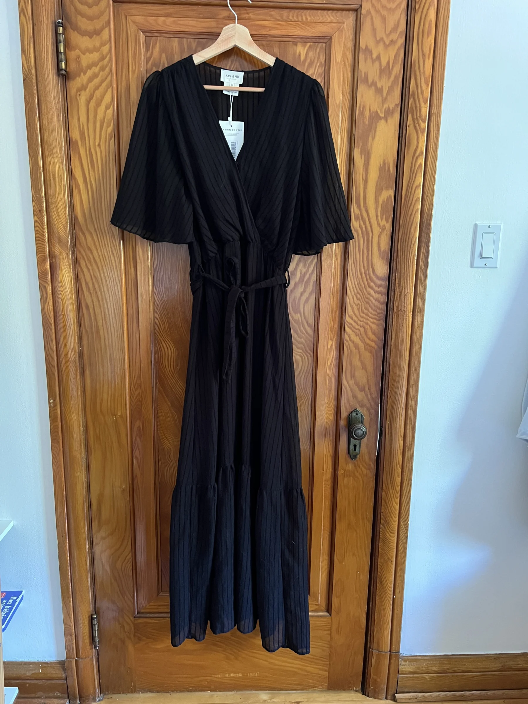 Robe noire bohème Grace et Mila seconde main