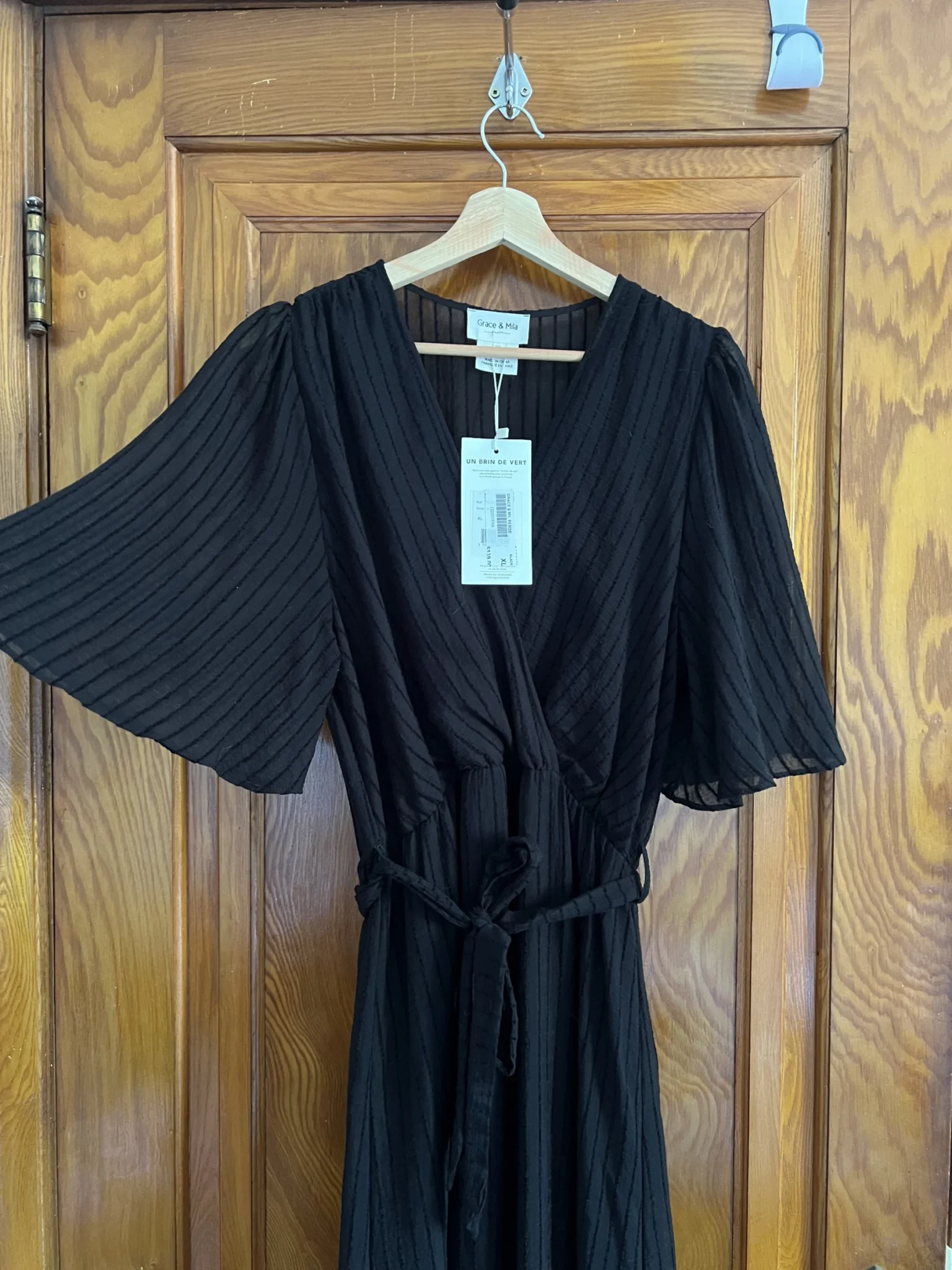 Image for Bohemian black dress