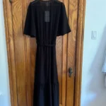 Thumbnail for Bohemian black dress