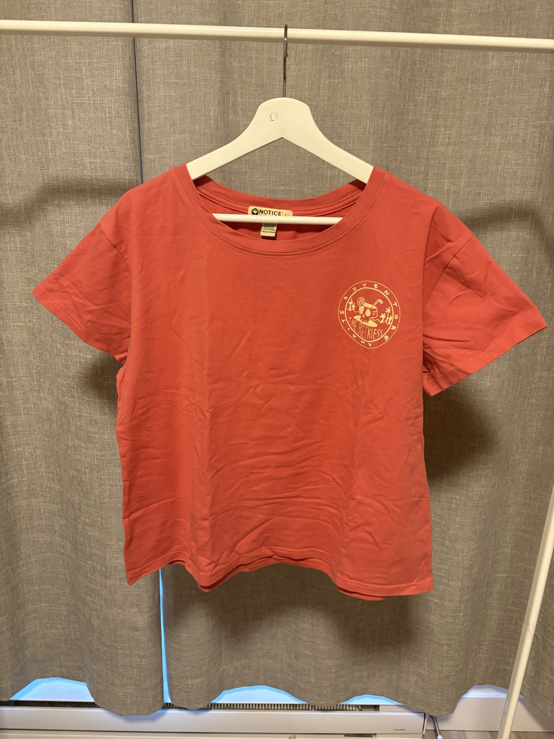 T-shirt Notice the Reckless Notice The Reckless seconde main