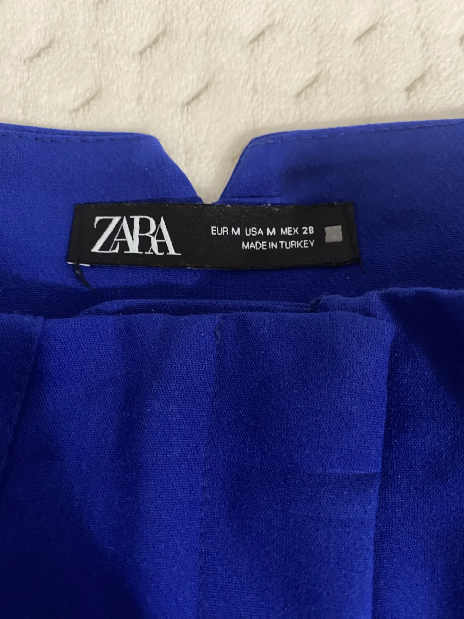 Image for Pantalon taille haute Zara - Pleated trousers