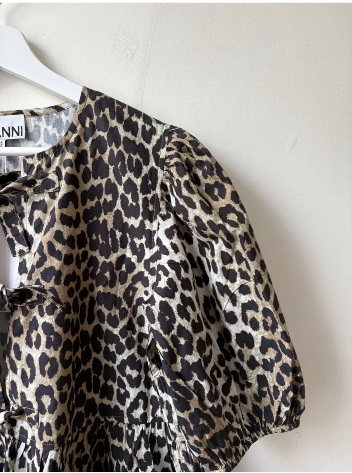 Image for Leopard dress GANNI