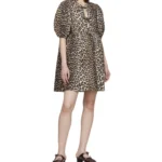 Thumbnail for Leopard dress GANNI