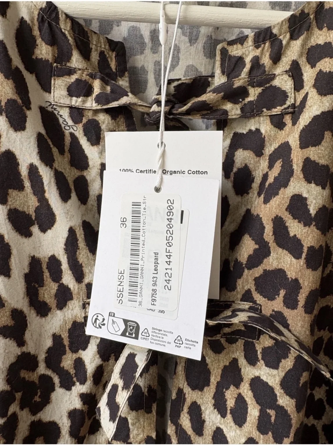 Image for Leopard dress GANNI