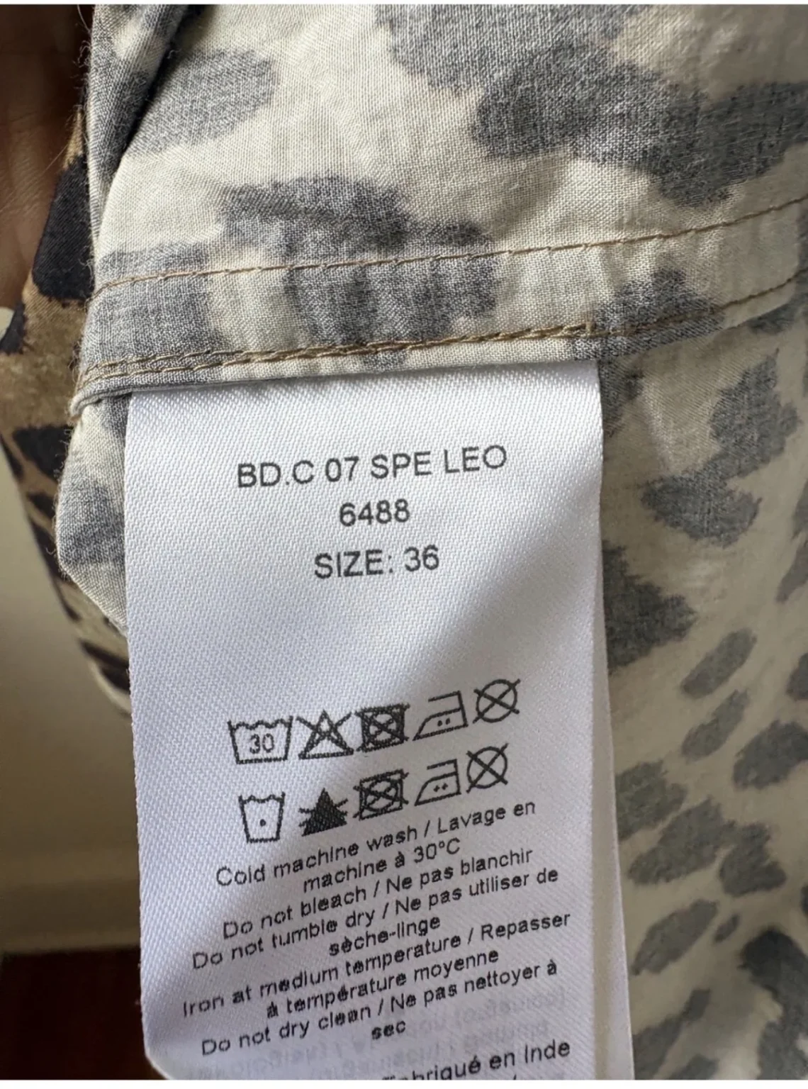 Image for Leopard dress GANNI