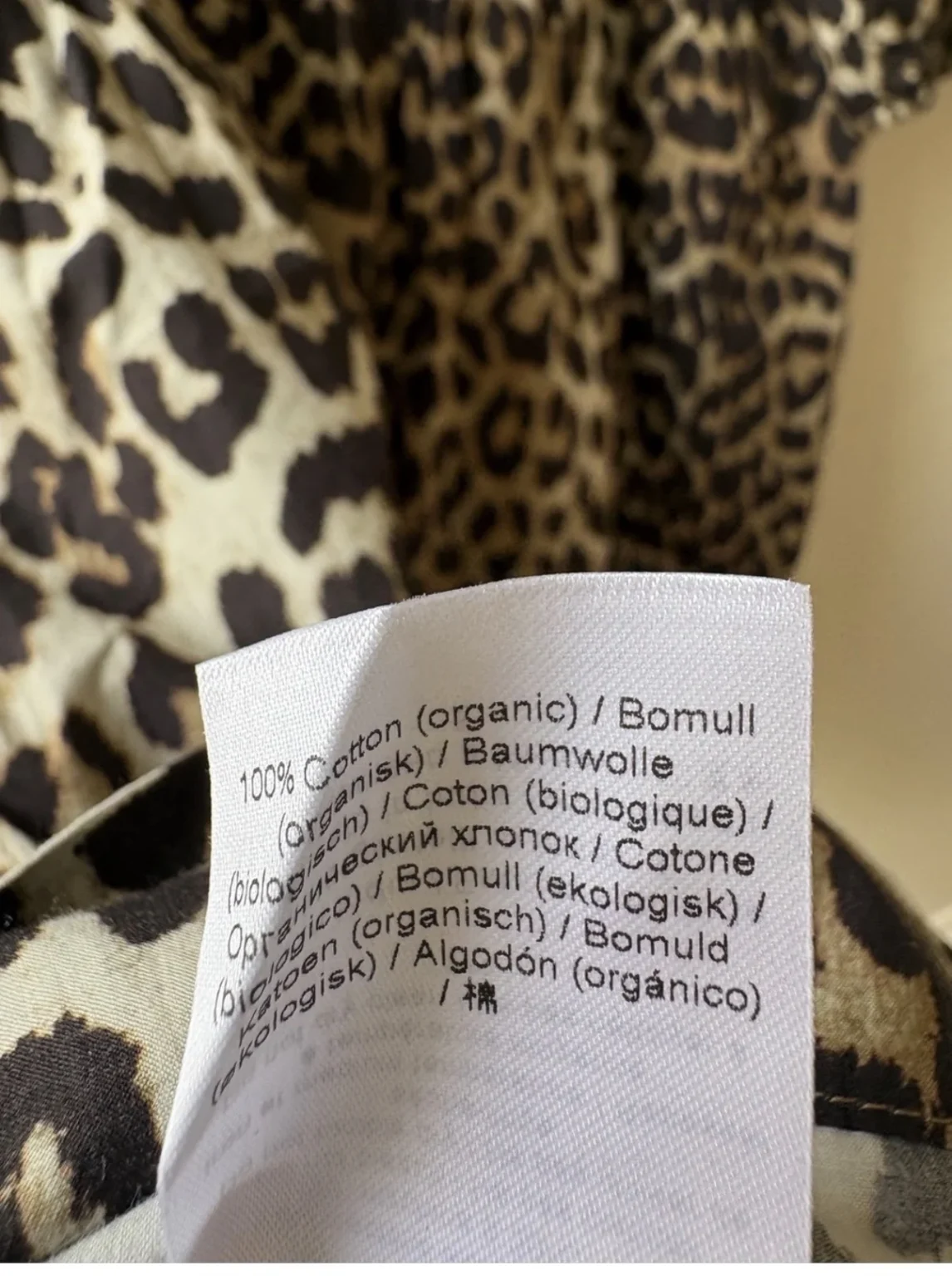 Image for Leopard dress GANNI
