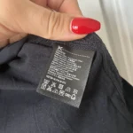 Thumbnail for Scotch and Soda black satin T-shirt size 1 (S)