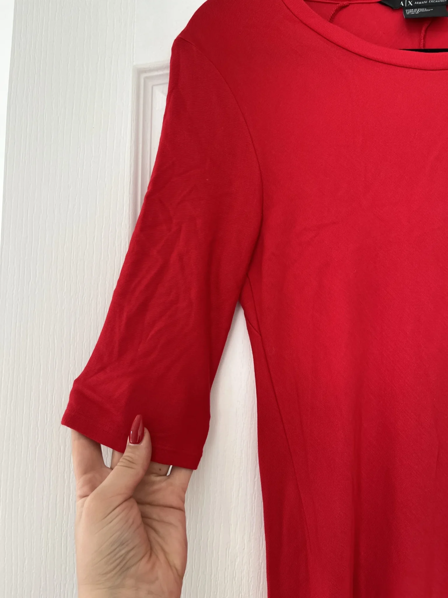 Image for Robe Armani Exchange taille M rouge