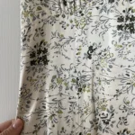 Thumbnail for 100% Soie! Robe Kensie taille 6 beige à motifs fleuris