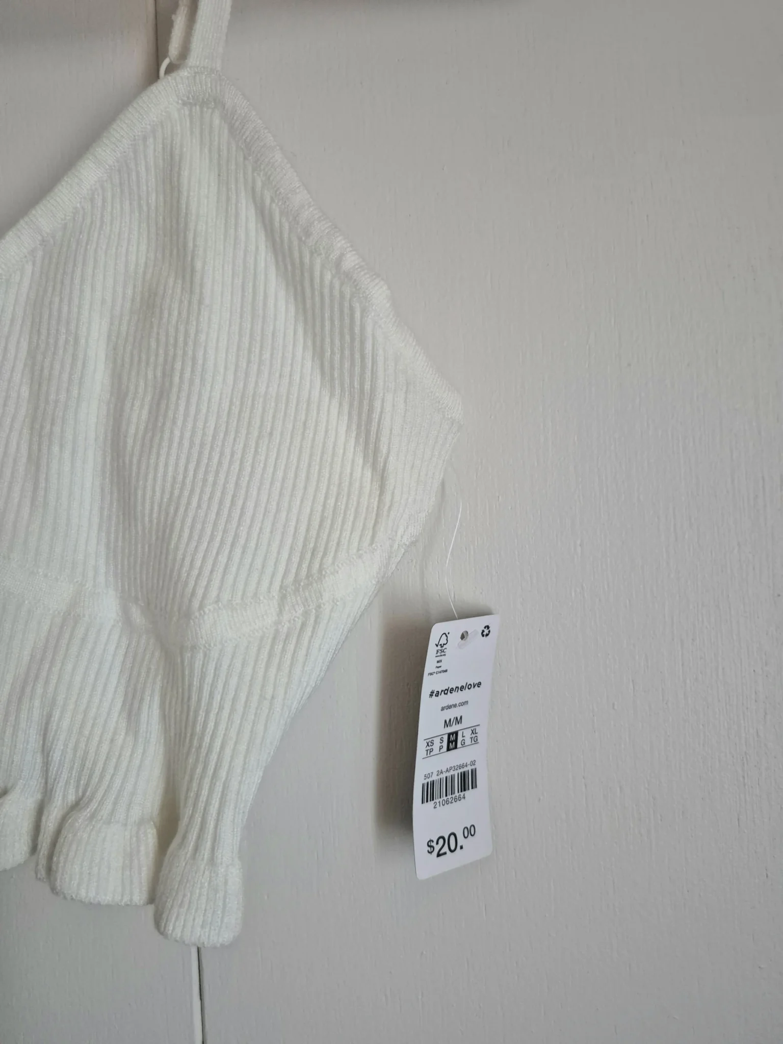 Image for Camisole blanche neuve Ardene