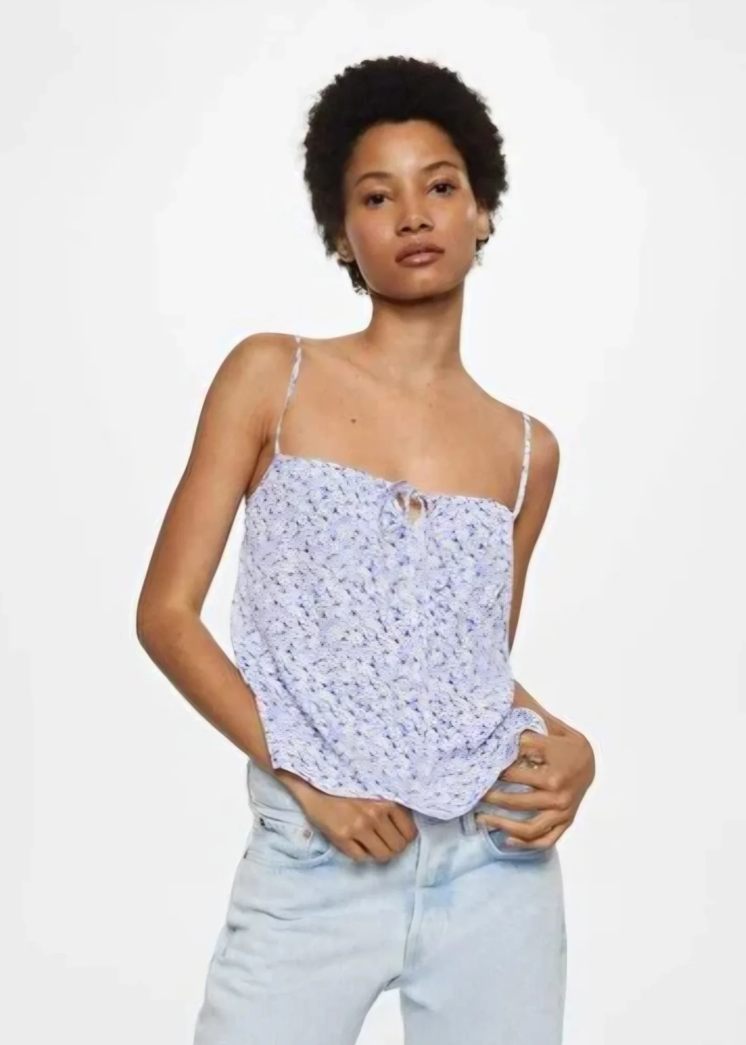 Featured image for 🌷Camisole fleurie - Mango