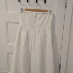 Thumbnail for J Crew/Robe blanche Sz 6